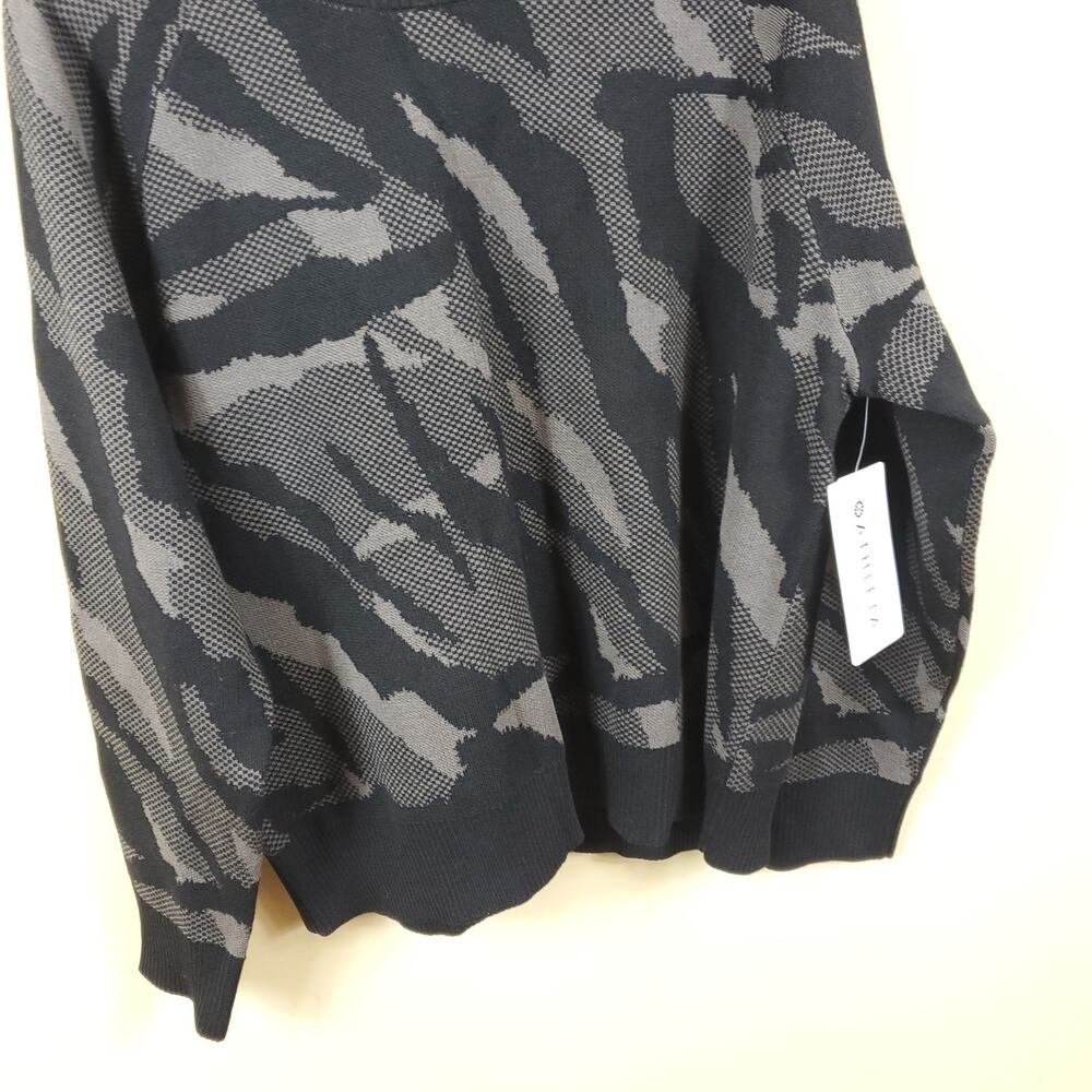 Athleta Jacquard Crew Sweater Women's Size L - Picture 3 of 11